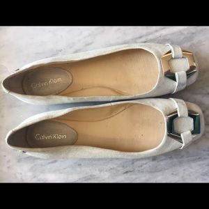 Calvin Klein withe shoes